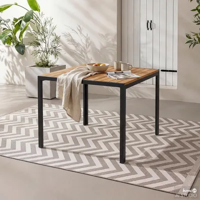 Produktbild von home24 Gartentisch - Akazie Massiv / Aluminium