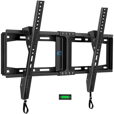Image de Support mural inclinable pour téléviseur, compatible avec les modèles de 32 à 86 pouces, norme VESA maximale de 600x400, capacité de charge jusqu'à 75 kg