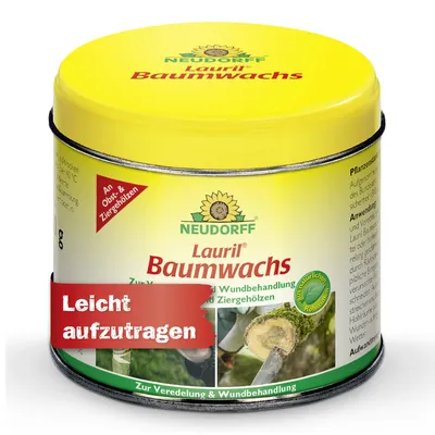 Produktbild von Neudorff Lauril Baumwachs 250 g trocknet innerhalb von 24 Stunden