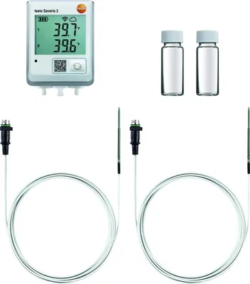 Zdjęcie produktu dla testo - Saveris 2 - 0572 2103 - Zestaw do monitorowania temperatury w lodówkach i innych urządzeniach chłodniczych