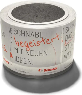 Productafbeelding van Schnabl verfschilderfolie, zelfklevend, beschermt tegen verfspatten, rol met 400 stuks.