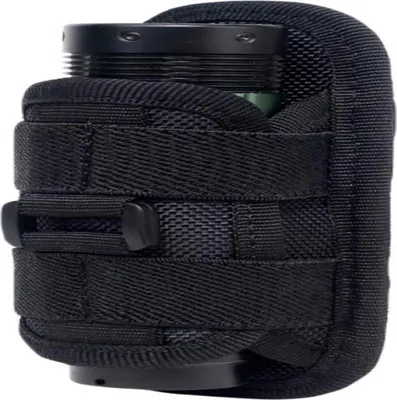 Produktbild von Taktisches, um 360 Grad drehbares Taschenlampenholster, Taschenlampenholster, Gürteltasche, tragbarer Taschenlampenhalter, Jagdbeleuchtungszubehör, Taschenlampenholster, um 360 Grad drehbar
