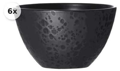 Produktbild von Müslischale 615ml 6er Set Kitwe schwarz
