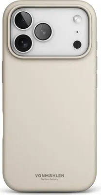 Produktbild von Vonmählen iPhone 17 Pro Max, Soft Silicone Case, Cream