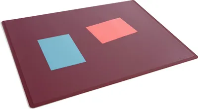 Zdjęcie produktu dla DURABLE Podk?ad na biurko 530x400 mm z przezroczyst? nak?adk? PP, Czerwony, 722203, 5 szt.