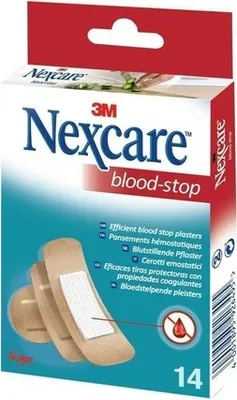 Obrázok produktu pre Zastavenie krvi Surtido 14 jednotiek Nexcare