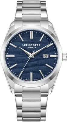 Image de Montre pour homme LEE COOPER LC08231.390, de couleur bleu marine, style tendance.
