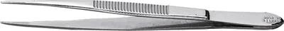 Produktbild von Donau Pinzette PZ1, 120 mm, gerade fein gezahnte Spitzen