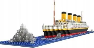 Produktbild von Titanic Big Ship Bausteinset 1860 Teile