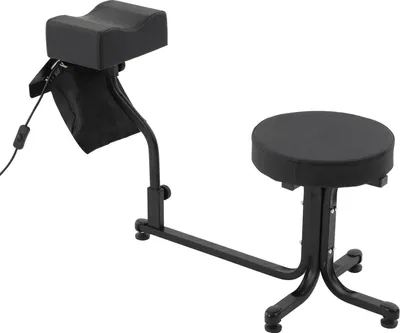 Obrázek produktu pro Elektrický pedikúrový stolek – s opěrkou nohou – 220 V, 22 W, 2600 ot./min –Polyuretanpěna – nosnost 100 kg – pro salony a lázně – černý