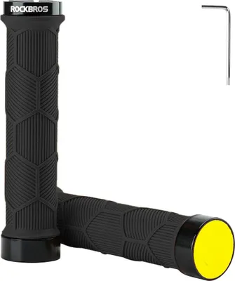 Produktbild von TPR Fahrradgriffe mit Reflektor - schwarz