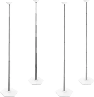 Produktbild von Teleskopische Ballonständer Set 4teilig, verstellbar, Metall, 457-210cm, Partydeko