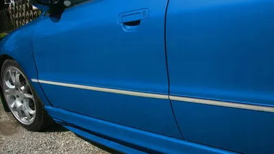 Image de Audi A4 B5 - Baguettes chromées de protection des portes latérales
