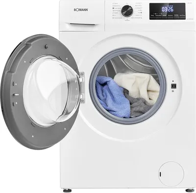 Zdjęcie produktu dla Bomann WA 7175, Od przodu, 7 kg, B, 76 dB, 1400 RPM, A