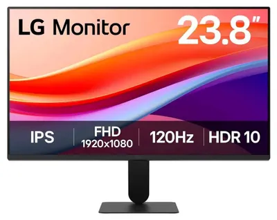 Produktbild von LG 24U411A-B, 60,5 cm (23.8"), 1920 x 1080 Pixel, Full HD, LED, 5 ms, Schwarz