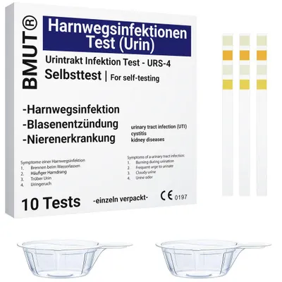 Produktbild von BMUT Harnwegsinfekt Teststreifen Blasenentzündung