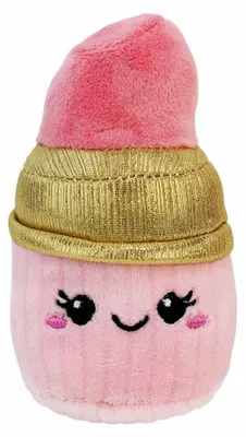 Produktbild von Plüschtier Lippenstift kawaii rosa - ca. 10 cm