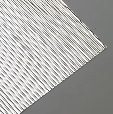 Produktbild von Wachsstreifen, flach, silber glänzend, 29 Stk 200 x 2 mm