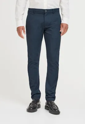 Image de SOLID SDTOFrederic Pantalon en tissu pour hommes Pantalon long avec stretch Slim Fit
