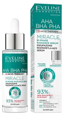 Immagine prodotto di Eveline Cosmetics 3 X Acid Therapy – siero, idratante, lenitivo