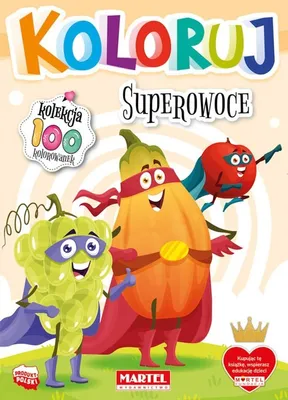 Productafbeelding van Superowoce. Kolorowanka dla dzieci