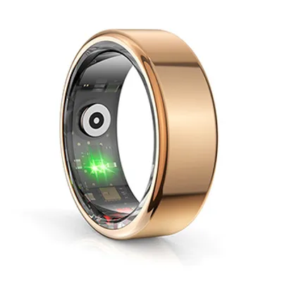 Obrázek produktu pro Smart RING gold, srdeční tep, saturace, monitor spánku, aktivita, roz 9, Powerton