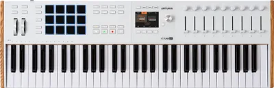 Zdjęcie produktu dla Arturia KeyLab Essential 61 mk3, 61 klaw., Przyciski, Obrotowy, Wysuwany, USB, 890 mm, 240 mm, 70 mm
