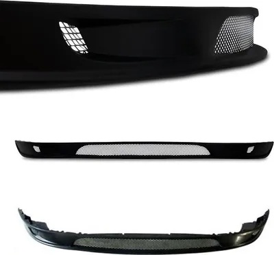Produktbild von Frontspoiler Lippe schwarz für Stoßstange VW Golf 5 Ansatzlippe Spoiler Schwert