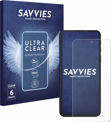 Produktbild von 6x Für Shiftphones Shiftphone 8.1 Schutzfolie Savvies Displayschutz Display Schutz Folie Klar Transparent