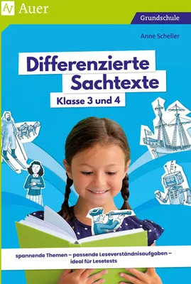 Produktbild von Differenzierte Sachtexte Klasse 3 und 4
