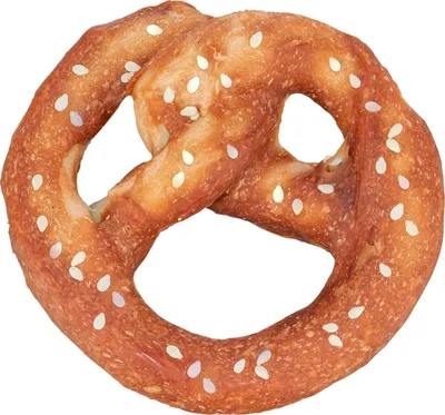 Produktbild von Trixie Hundesnack Denta Fun Pretzel 40 g - 100 Stück / Sparpaket