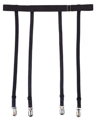 Produktbild von Aneliya Simplicity Damen Strapsgürtel für Oberschenkelhohe Strümpfe, Metallclips