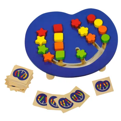 Obrázek produktu pro Goki Colour assorting board, 4 rok/roky, Dřevo, Vícebarevný