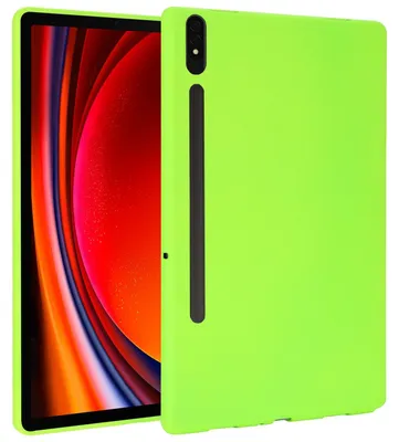Produktbild von Für Samsung Galaxy Tab S10 Plus / S9 Plus FE Plus / S8 Plus TPU Silikon Hülle Ultra dünn Cover Hellgrün