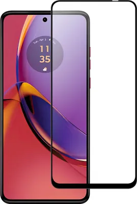 Produktbild von Motorola Moto G84 Displayschutz - Full-Cover 9H Panzerglas - Schwarz