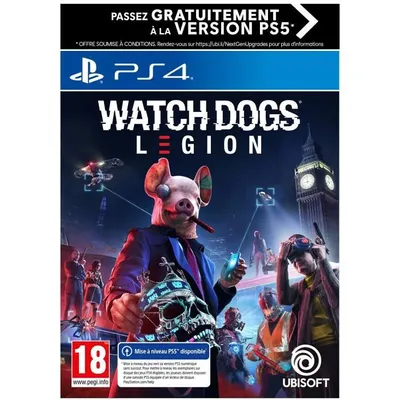 Obrázok produktu pre Ubisoft Watch Dogs Legion, PlayStation 4, Režim multiplayer, M (Mature), Fyzické médiá