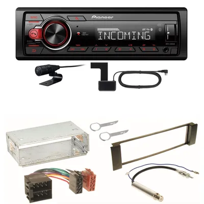Produktbild von Pioneer MVH-330DAB Bluetooth Digitalradio Einbauset für Seat Leon Toledo 1M