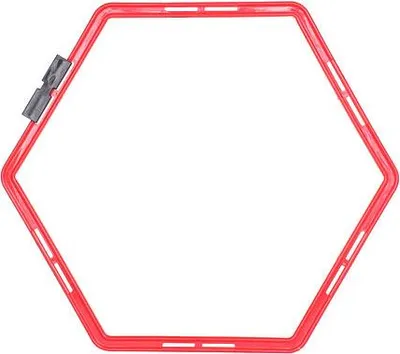 Image de Agility Hex skipping hexagonale rouge