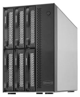 Produktbild von TerraMaster D6-320, 3,4 kg, Desktop, Schwarz