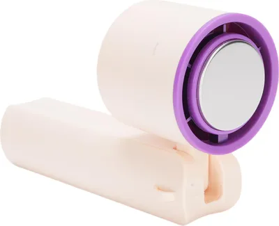 Zdjęcie produktu dla Wentylator ręczny z chłodzeniem lodem, ładowany przez USB, długa żywotność baterii, wyświetlacz cyfrowy, szybki wentylator ręczny do użytku wewnątrz i na zewnątrz, Roseate