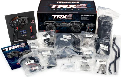 Produktbild von Traxxas 82216-4, Raupenfahrzeug-Set, Schwarz