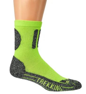 Produktbild von TippTexx 24 Sport- und Bike-Socks Coolmax (Polyesterfasern)® , Neon Grün, 2 Paar, Größe 36-41