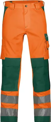 Produktbild von DASSY Warnschutzhose BUFFALO 245 gr. Gr. 52 MINUS  orange/grün