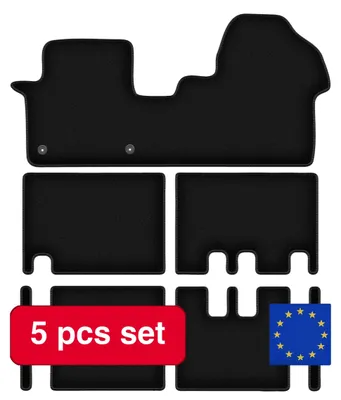 Immagine prodotto di Tappetini per il pavimento, design leggero, facile installazione, nero