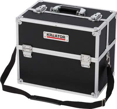 Obrázek produktu pro Kreator KRT640301B Kufr na nářadí - 360 x 230 x 300 mm - černý - (dodáváno bez nářadí)