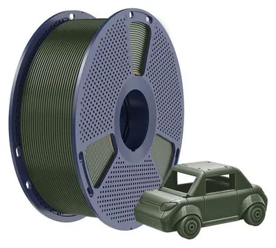 Immagine prodotto di Filamento PETG Sunlu, 1,75 mm, 1 kg - Colore: verde oliva