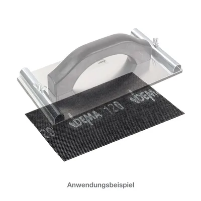Immagine prodotto di Griglia di levigatura per cartongesso K120, 115 x 280 mm, 10 pz