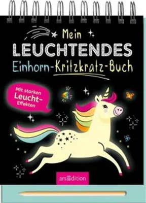 Produktbild von Mein leuchtendes Einhorn-Kritzkratz-Buch