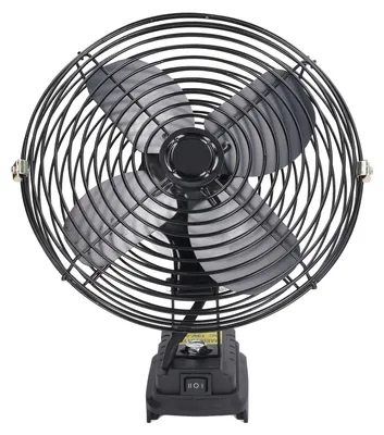 Produktbild von 30W 8in Wiederaufladbarer elektrischer Ventilator Tragbarer 18V Lithium Batterie elektrischer Ventilator für Camping