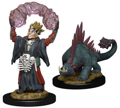 Image de Wizkids Deepcuts - Wardlings : Garçon Sorcier & Lézard
